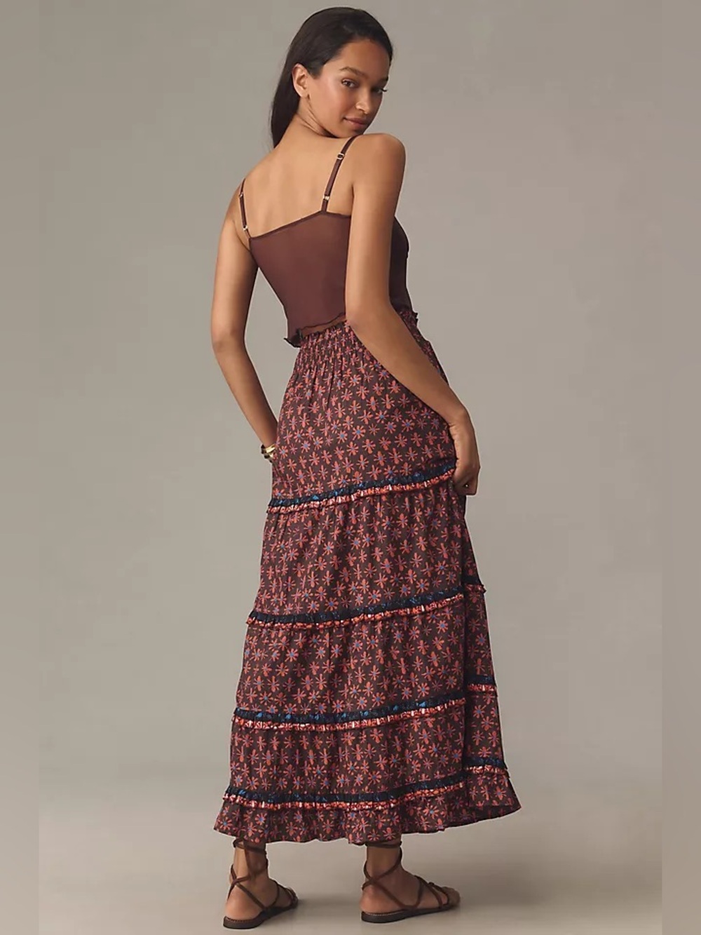 Anthropologie Genevieve Maxi Skirt - Picture 3 of 8